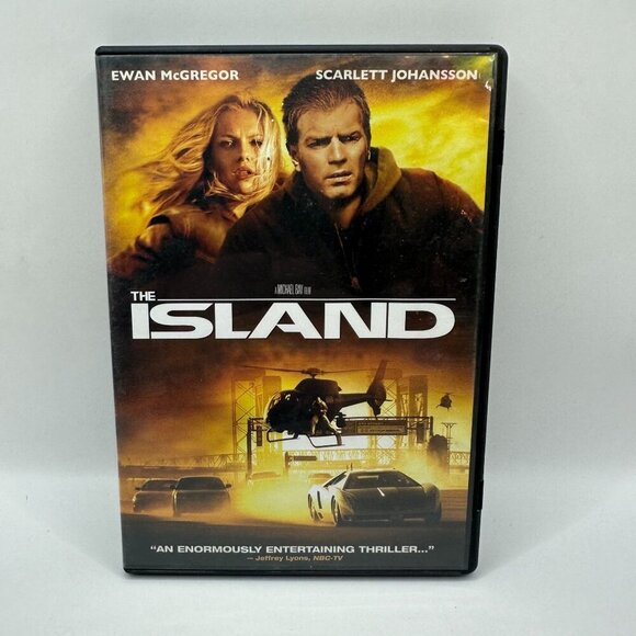 The Island DVD Ewan McGregor Scarlett Johansson DreamWorks Rated PG-13 - Picture 2 of 4
